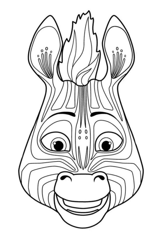 Маска раскраска