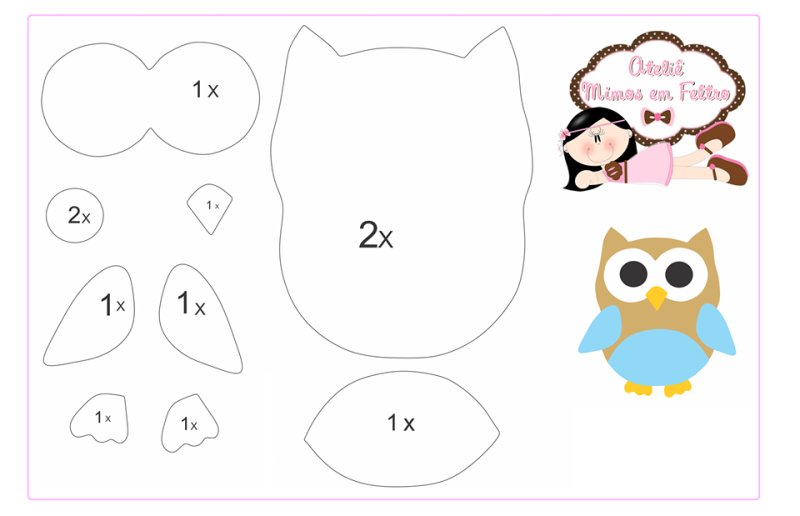 Сова (из фетра)