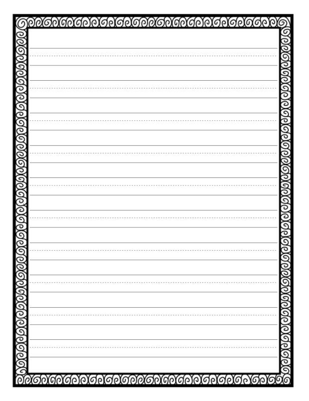 Разлиновка а4 вертикально