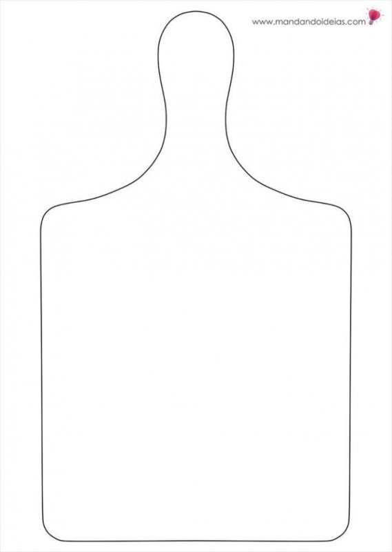 Лекало для разделочных досок