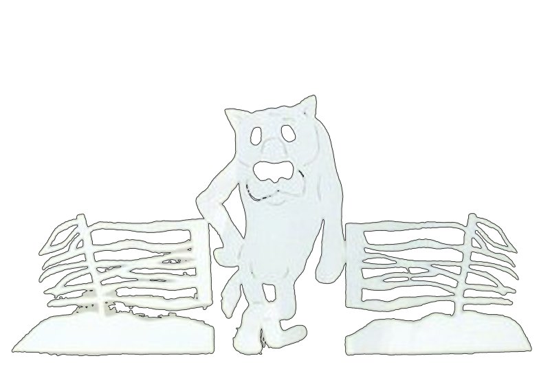 Волк из мультика жил был пёс