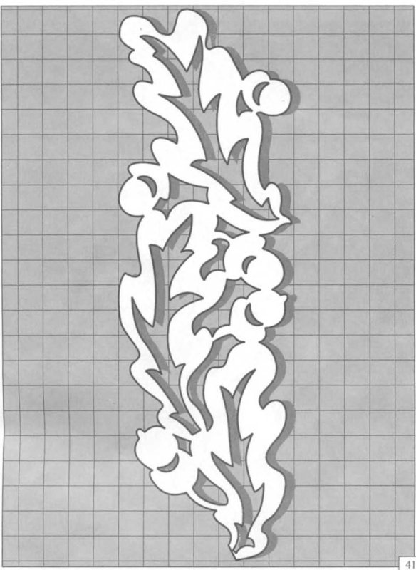 Узоры для прорезной резьбы по дереву