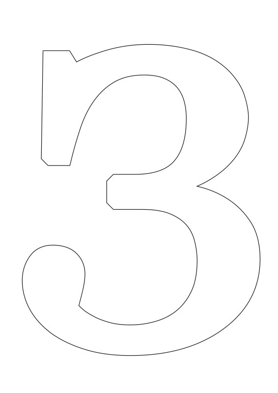 Трафарет букв для вырезания а3