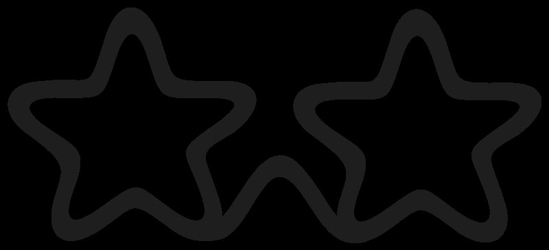 Очки звезды шаблон