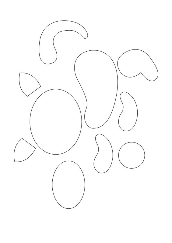 Трафареты для аппликаций