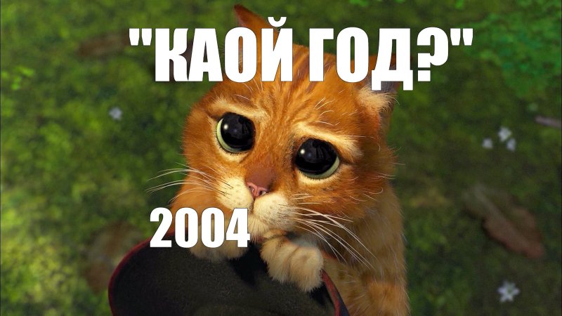 Взгляд кота из Шрека