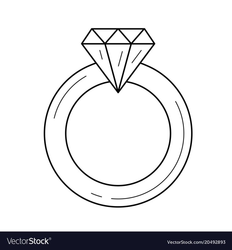 Кольцо раскраска для детей