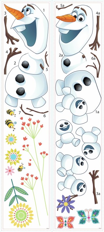 Олаф отдельные части