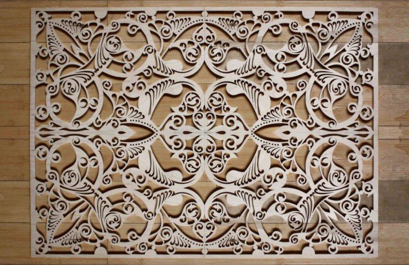 Ажурная прорезная и пропильная резьба по дереву