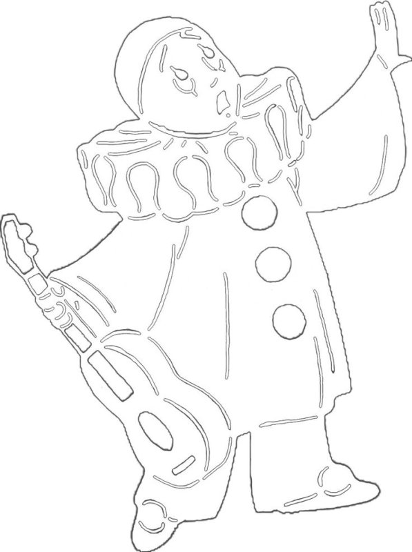 Вытынанки сказочные персонажи