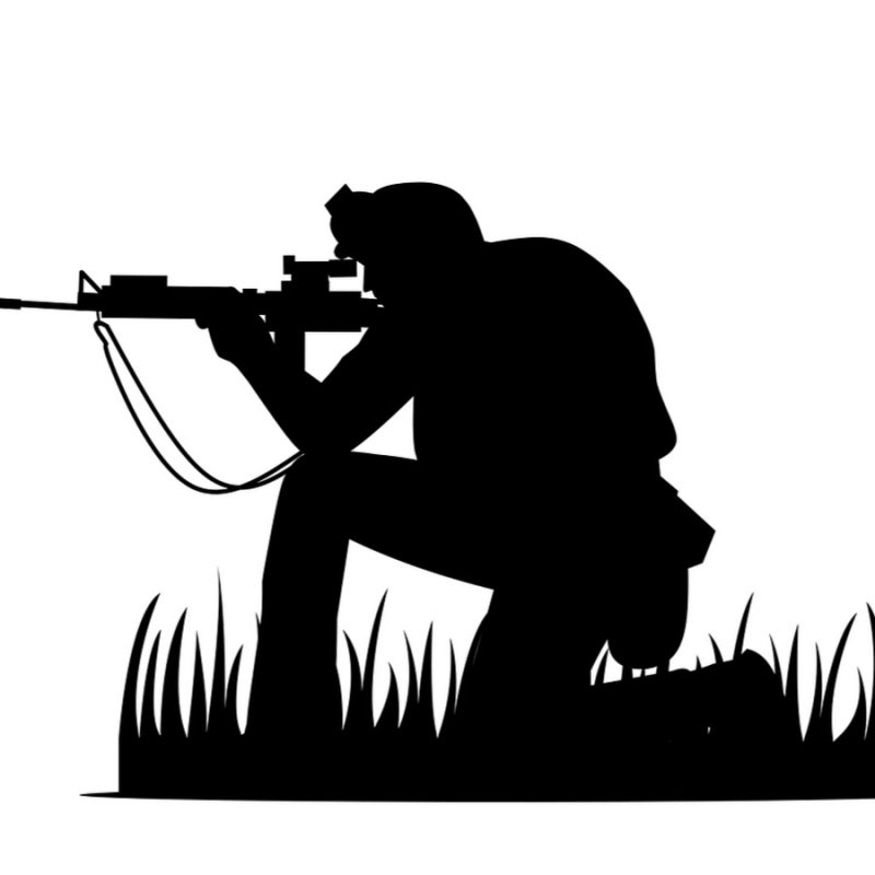 Снайпер вектор