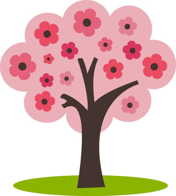 Аппликация дерево