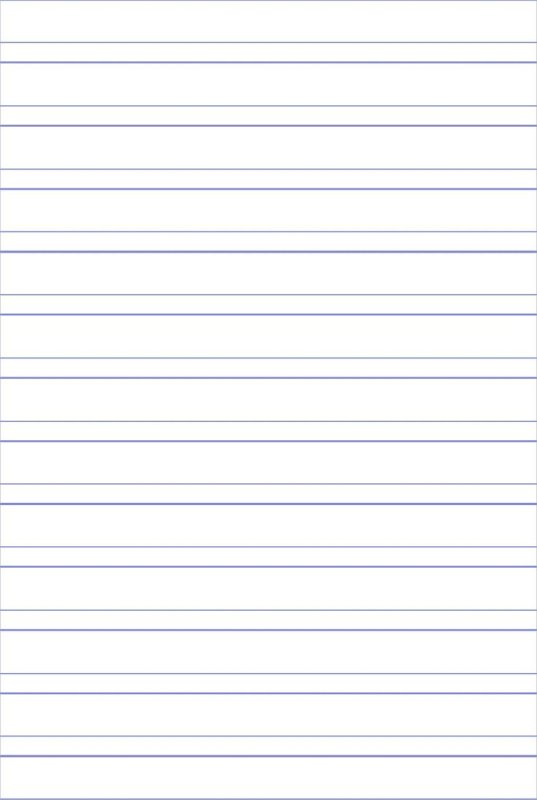 Лист а4 разлиновка в узкую линию