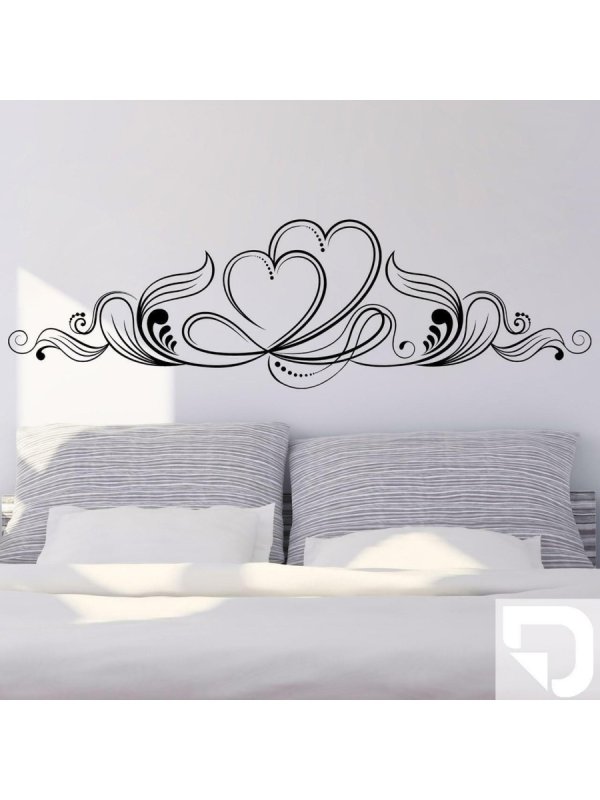 Наклейки на стену в спальню