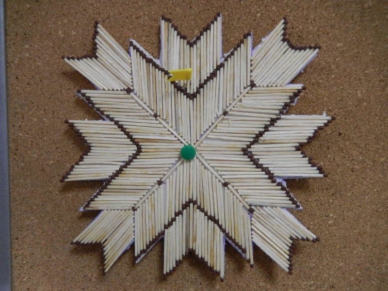 Поделки из спички