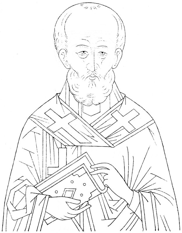 Прорись Святитель Николай