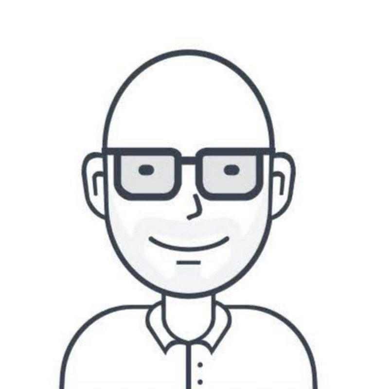 Лысый человек рисунок