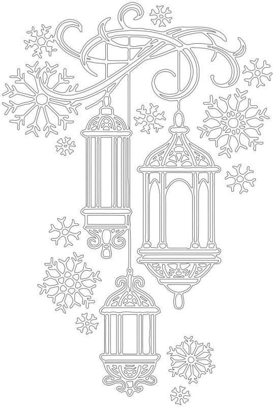 Новогодние рисунки на окнах