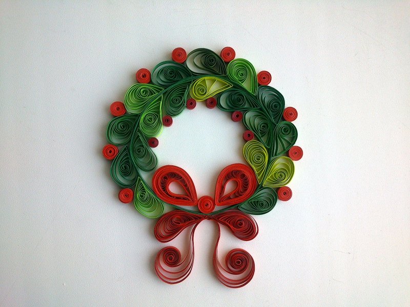 Елка квиллинг