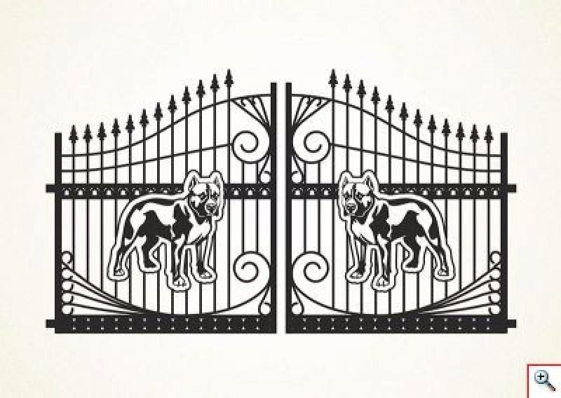 Ворота рисунок