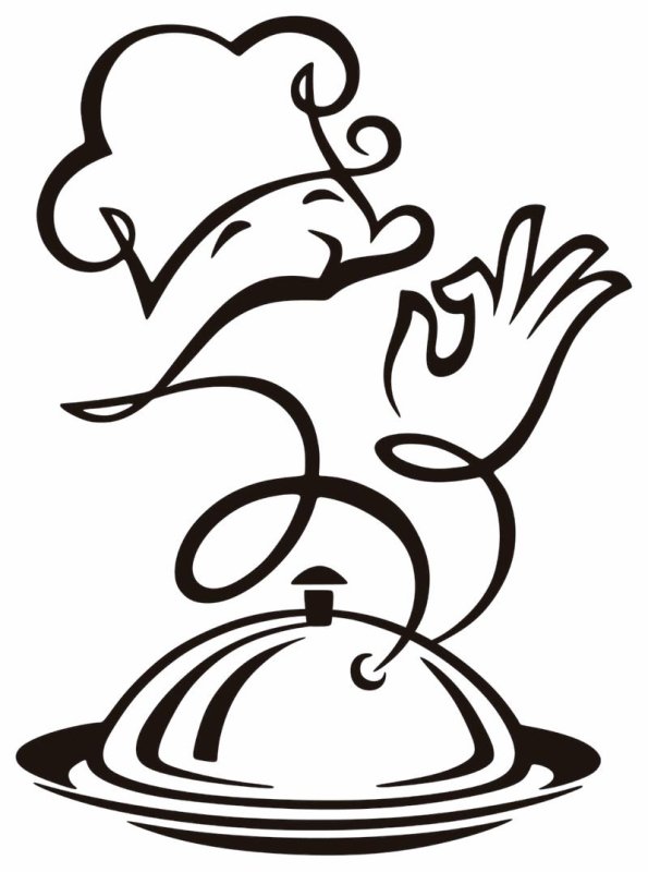 Горячее блюдо вектор