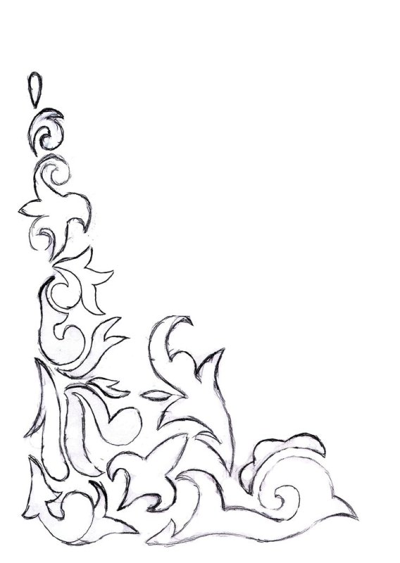 Трафарет узоры