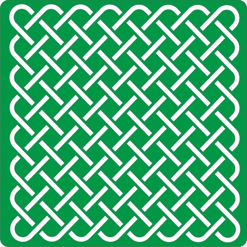 Орнамент плетенка