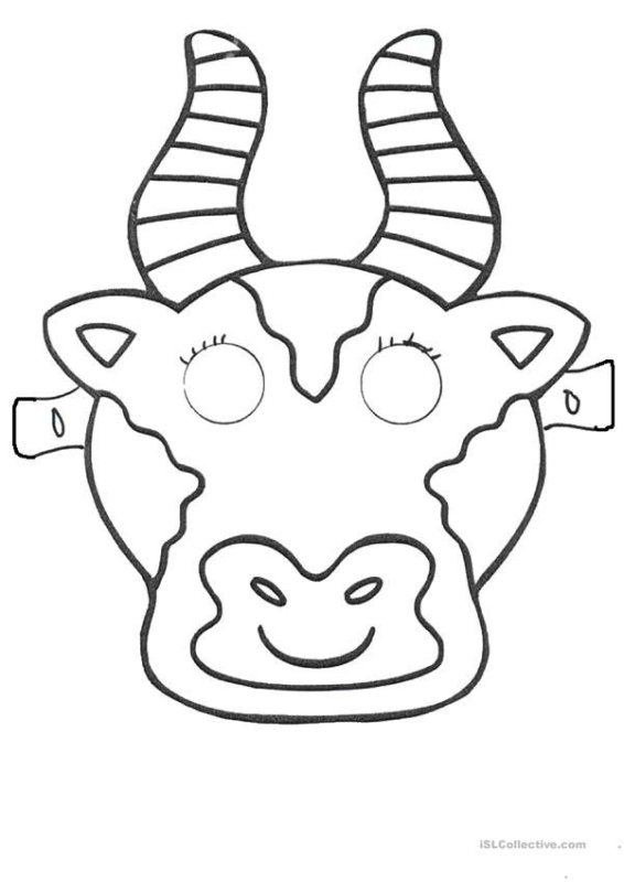 Маска раскраска