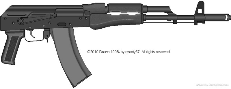 AK 74m Blueprint
