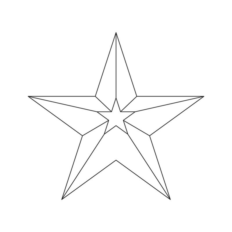 Звезда рисунок