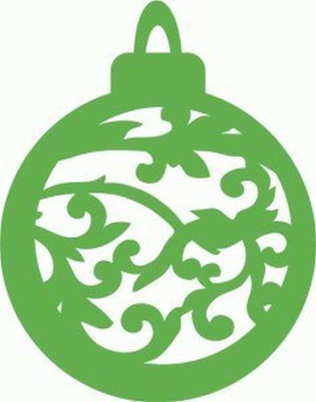 Елочный шар для плоттера