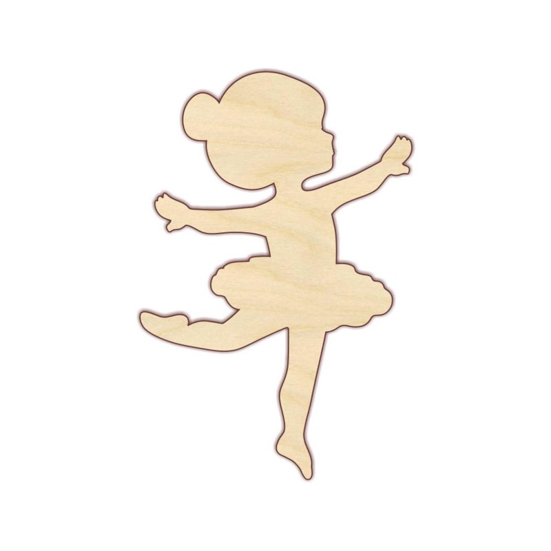 Фигурки балерин для вырезания