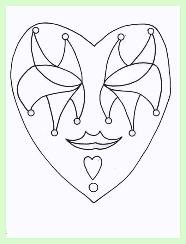 Трафарет - маска