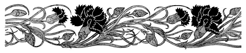 Орнамент ар нуво растительный