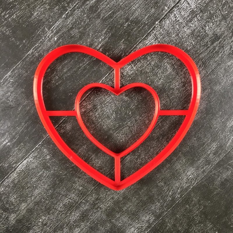 Форма для печенья сердечко