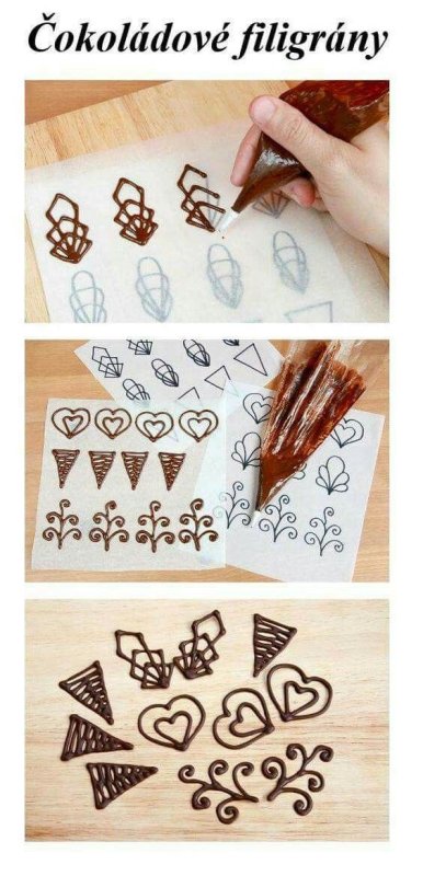 Украшения из шоколада