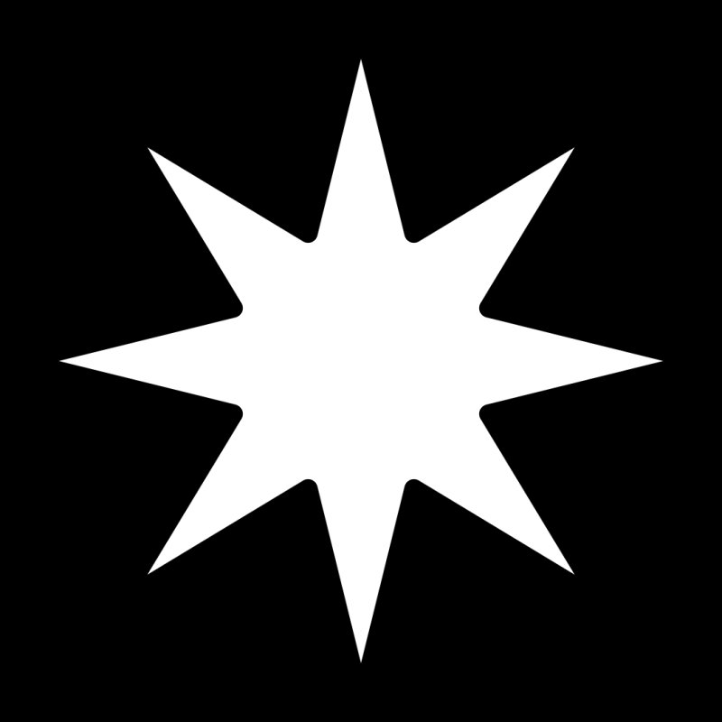 Трафарет звезды