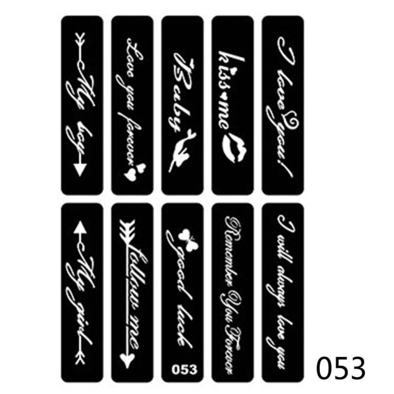 Трафарет для тату