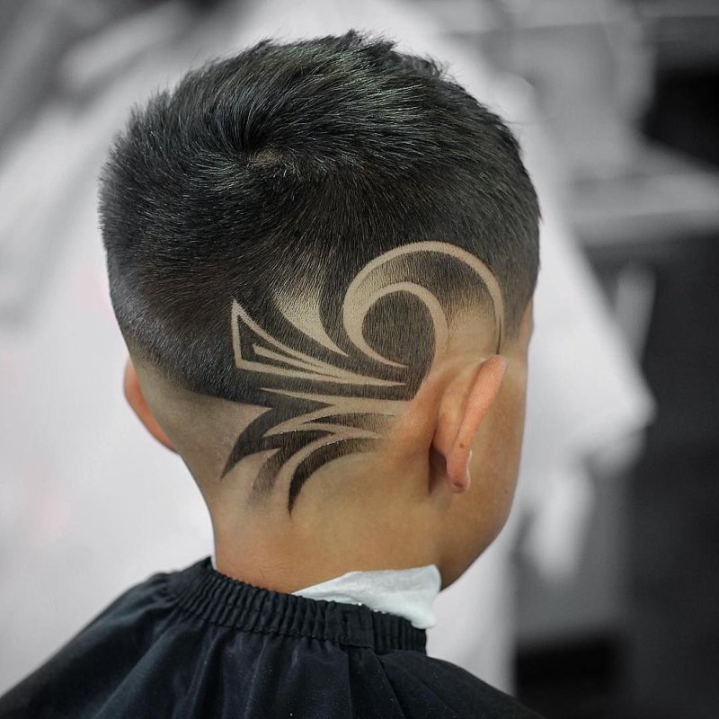 Узоры для стрижки для мальчиков