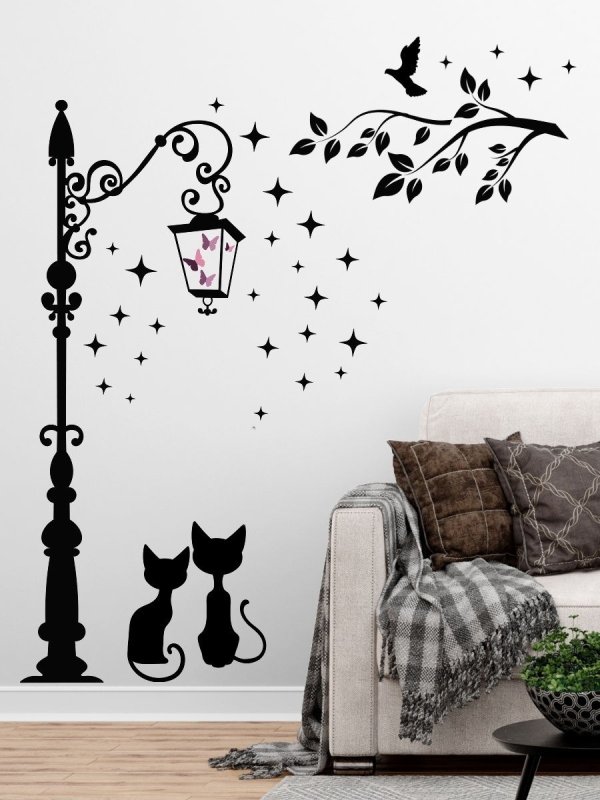 Интерьерная наклейка на стену