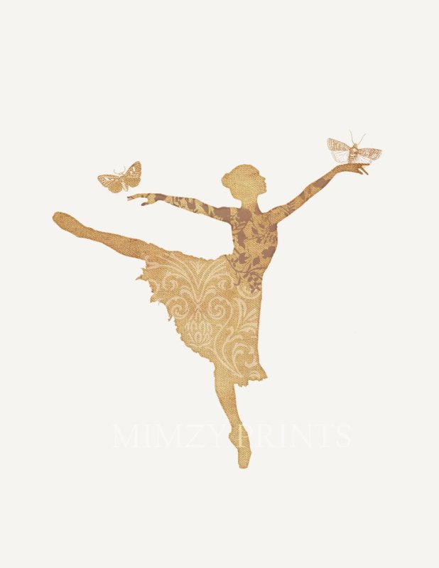Силуэт балерины