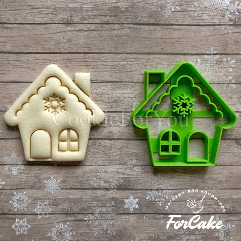 Форма для пряника домик
