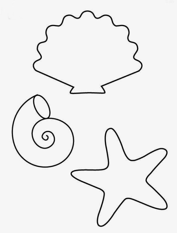 Морские жители из фетра