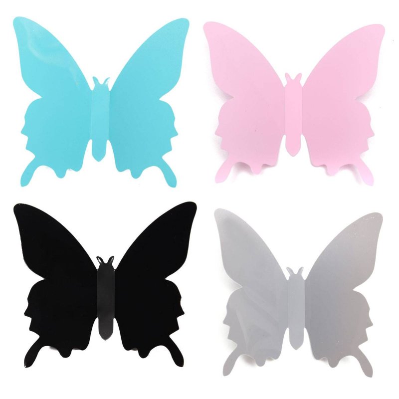 Трафареты бабочек для декора стены