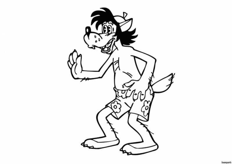 Волк из ну погоди рисунок