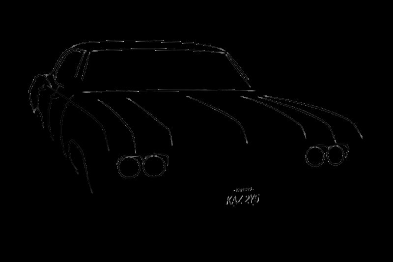 Нарисовать Шевроле Импала 1967