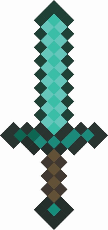 Алмазный меч Minecraft