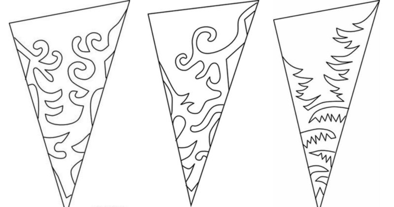 Узоры для снежинок