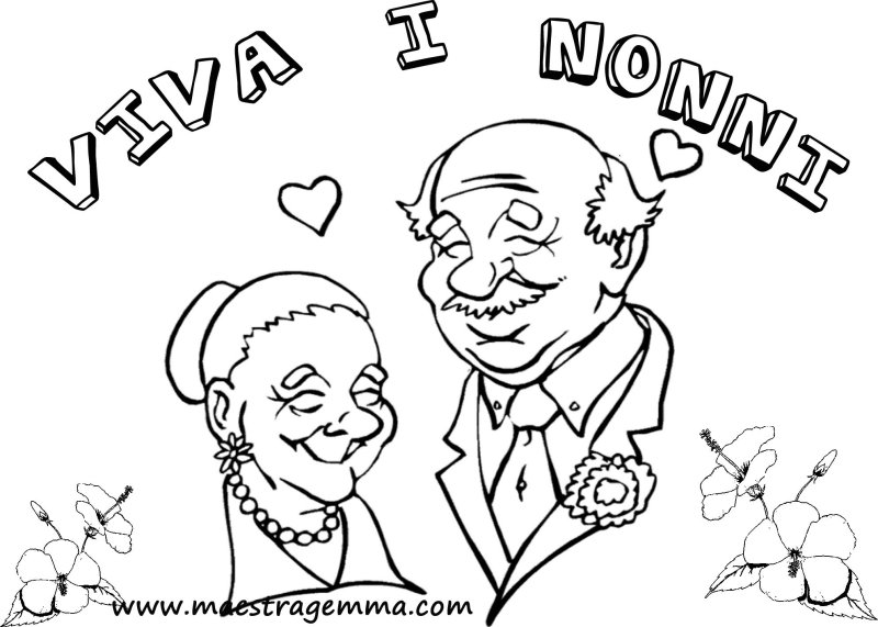 Рисунок ко Дню пожилого человека