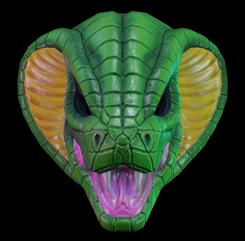 Маска змеи Хотлайн Майами 2